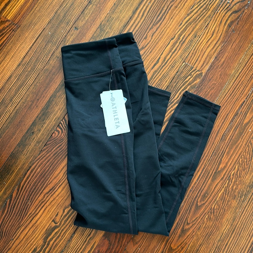 NWT Athleta Chaturanga tights - small / black